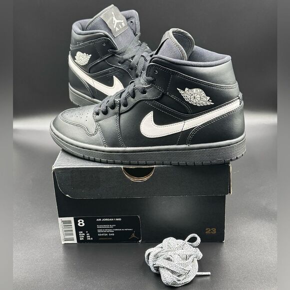 Air Jordan 1 Mid 'Speckle' (2018) - Picture 1 of 12